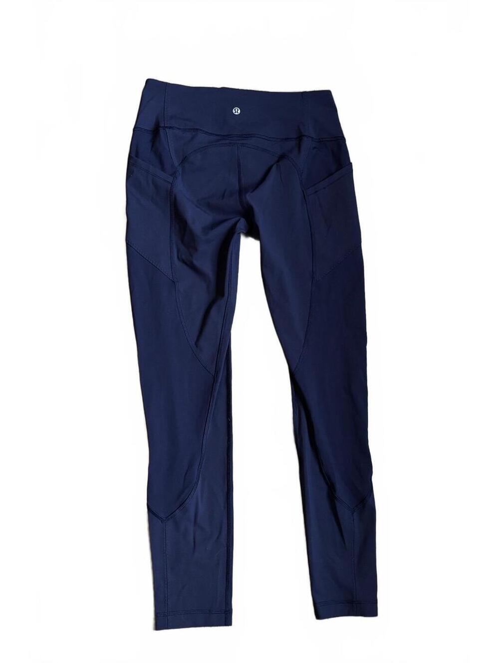 Lululemon Navy Blue Athletic Leggings Size 10